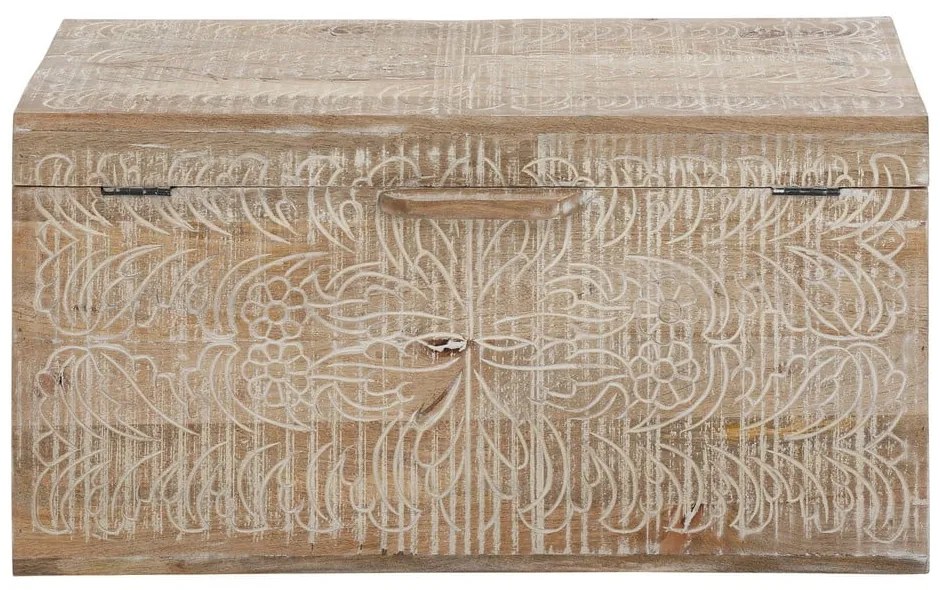 Ракла от масивно манго в естествен цвят 45x50 cm Malati – Støraa