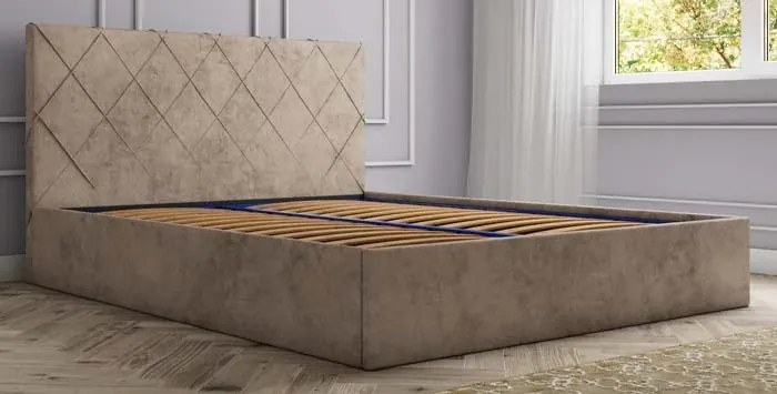 Спалня Gama с подматрачна рамка-160x200-Бежов
