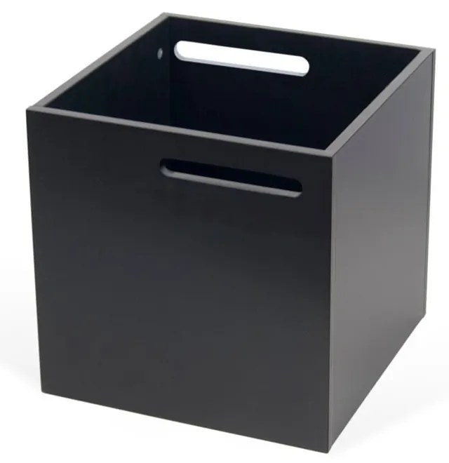 Черна кутия за съхранение на книжарница Berlin - TemaHome