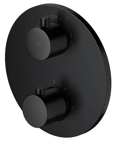 Cersanit S951-567 -Термостатичен смесител за душ за скрит монтаж ZEN черен