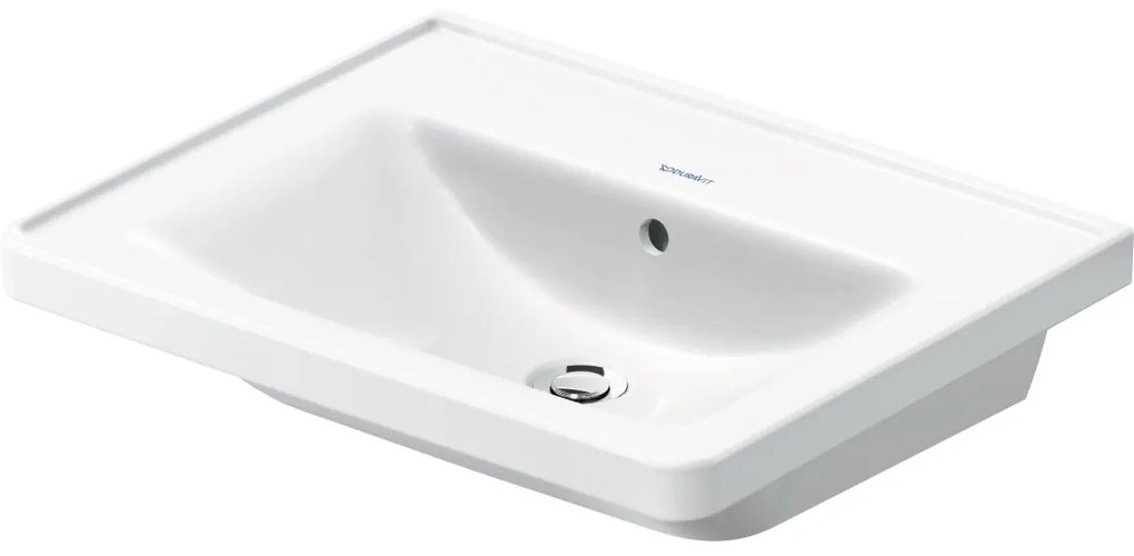 Duravit 2367600060 - Висяща мивка D-NEO 60x48 cm керамика/глянцово бяло