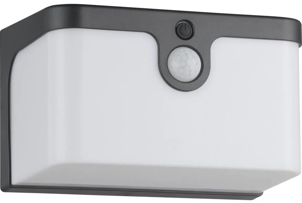 Eglo 901081 - LED соларен стенен фенер с сензор CROARA LED/7,3W/4,5V IP44