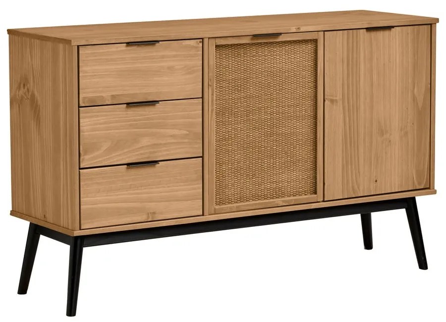 Скрин от масивен бор 130x80 cm Natasha – Marckeric