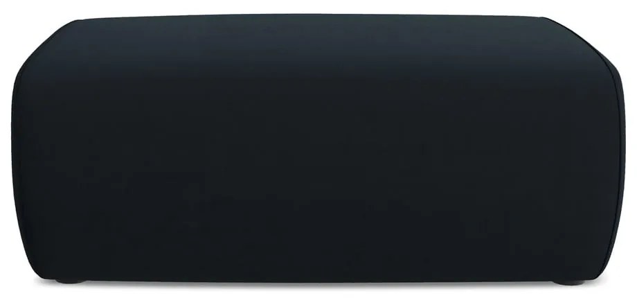 Тъмносиня кадифена табуретка Kapua – Makamii