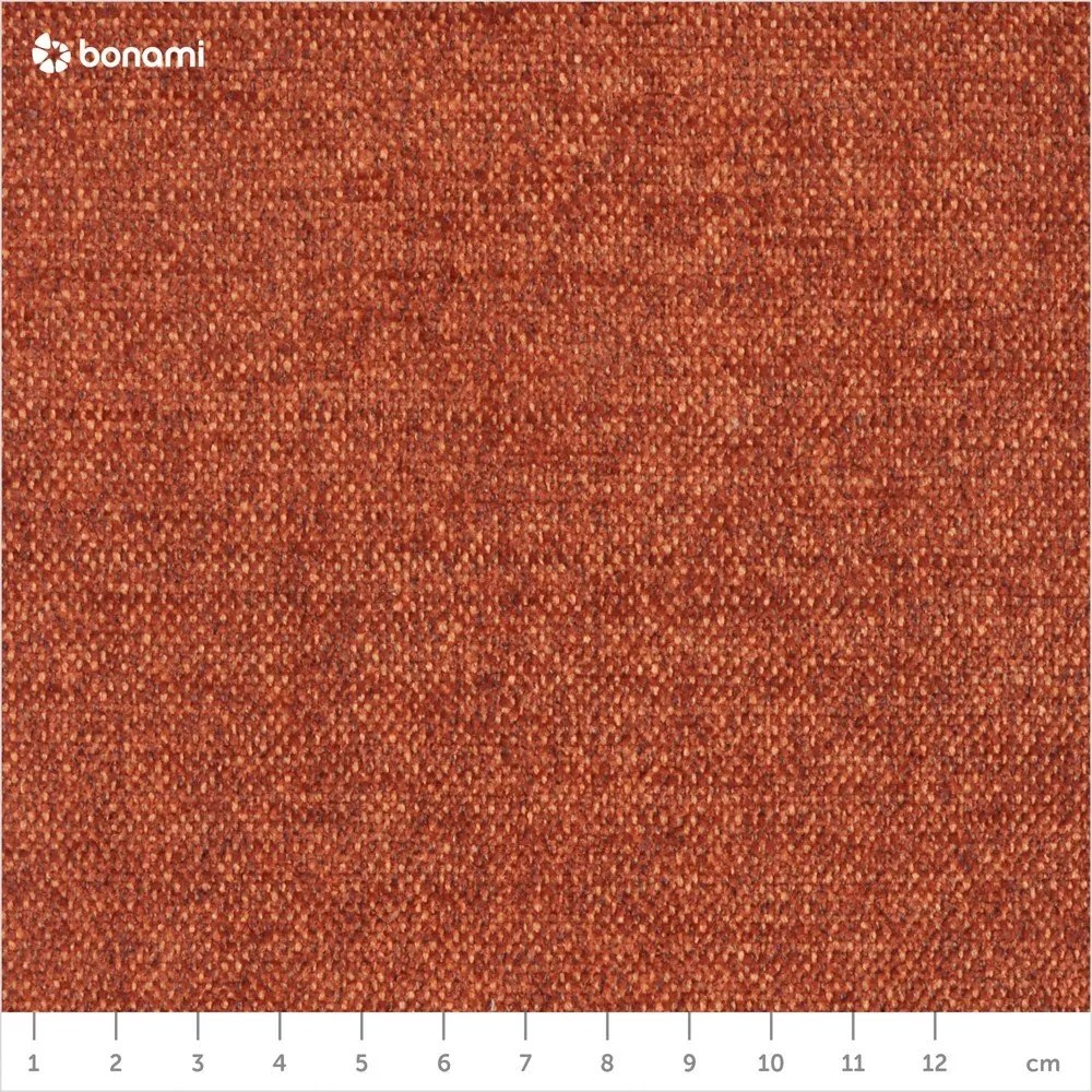 Оранжев ъглов разтегателен диван, десен ъгъл Scandic Lagom - Miuform