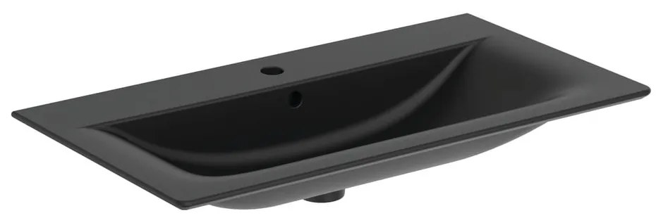 Матово-черна керамична мивка 84x46 cm Silk Black – Ideal Standard