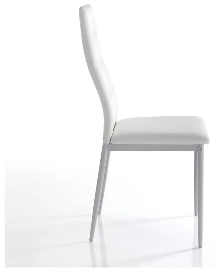 Бели трапезни столове в комплект от 2 броя Nina - Tomasucci