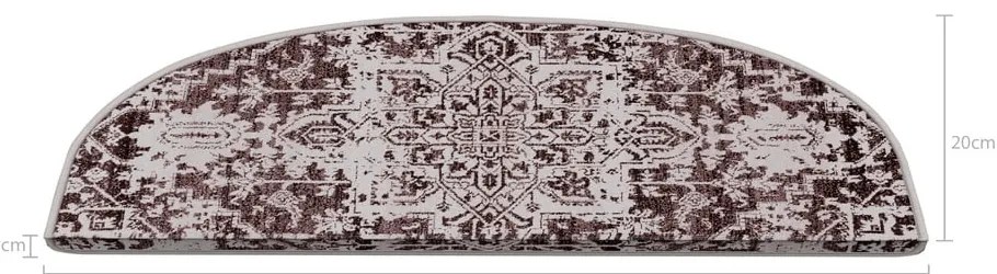 Килимчета за стълби в комплект от 16 части 20x65 cm Oriental Era - Vitaus