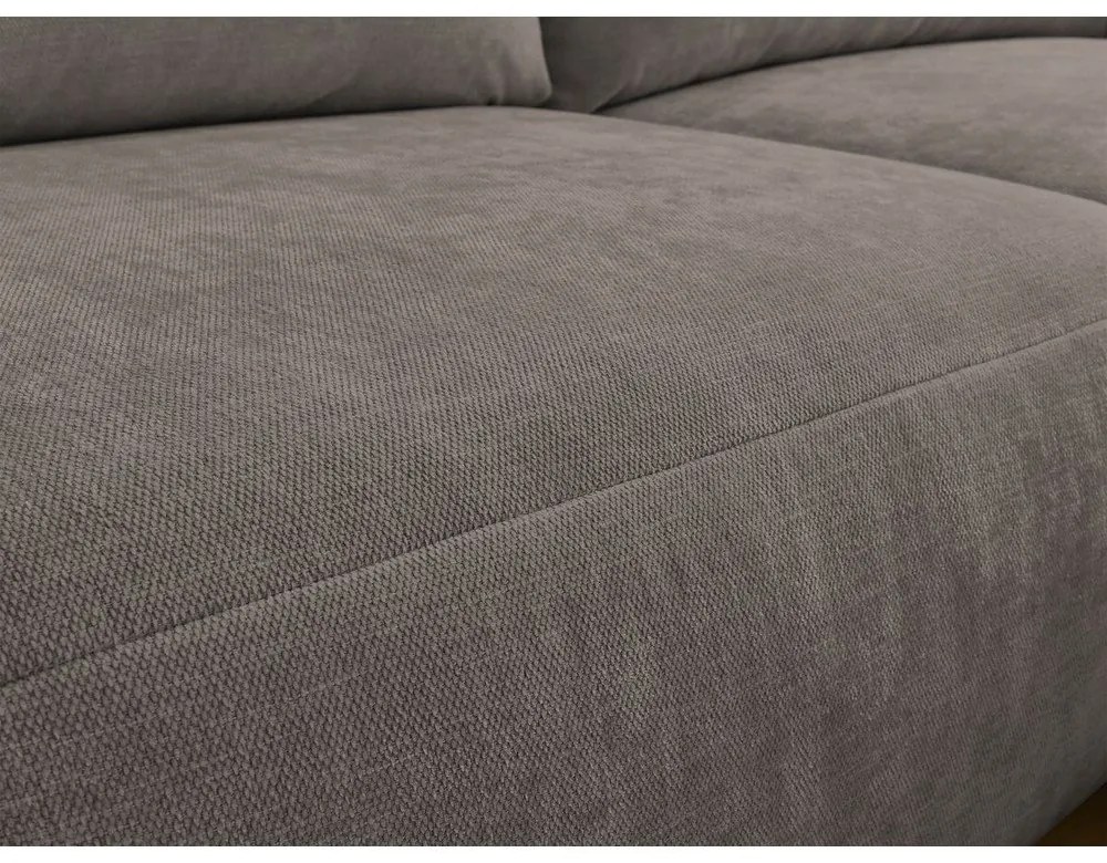 Кафяв ъглов диван Aden – Bobochic Paris