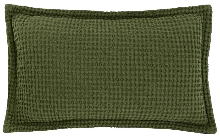 Памучна декоративна възглавница 30x50 cm Jaipur Chunky Waffle – Pineapple Elephant