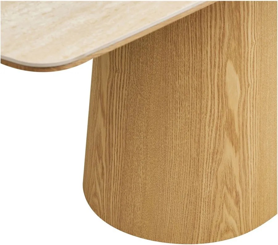 Трапезна маса с керамичен плот 90x200 cm Noli – House Nordic