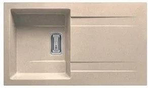 Νεροχύτης Pyramis Kartesio 1B 1D-Industrial Grey-Μήκος: 100 εκ.