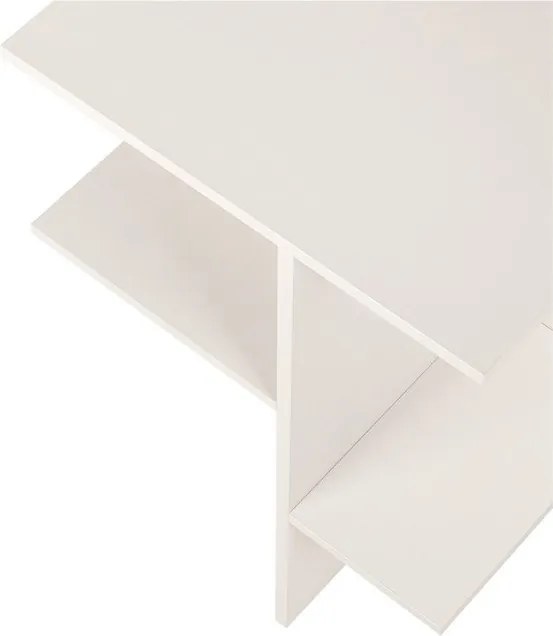 Сиво-бежово нощно шкафче с рафтове Atik – noo.ma