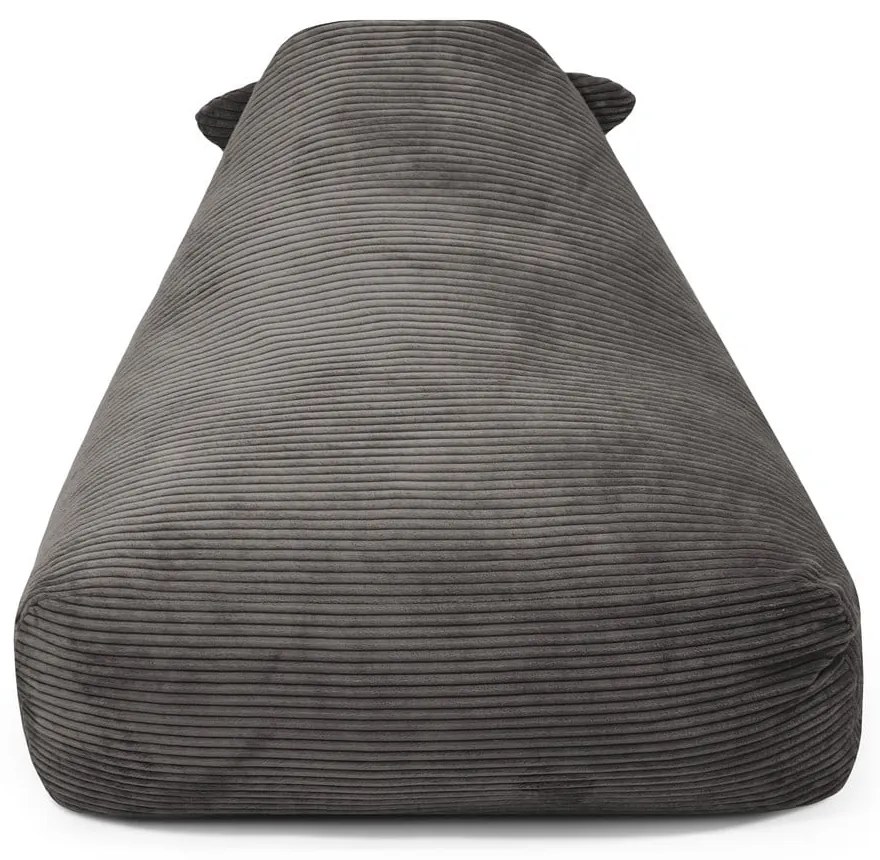 Зелен детски пуф от рипсено кадифе Snug 80 Dragon – SLOWDOWN