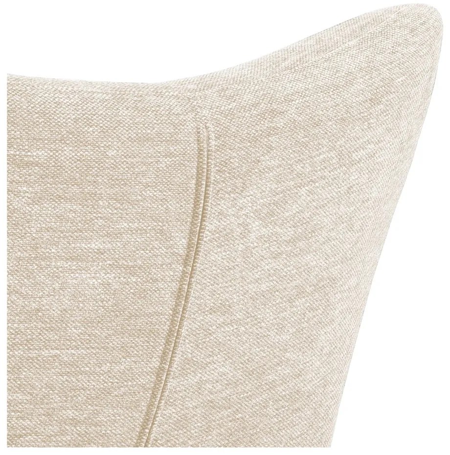 Комплект от кремави и бели уши и табуретка за крака Talgarth - Actona