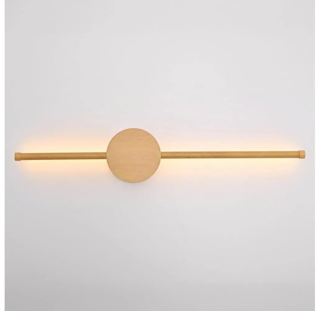 Brilagi - LED Аплик LUGO DUE LED/9W/230V дъбов декор