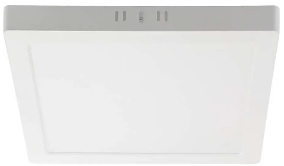 LED Плафониера LED/12W/230V 4000K 16,7x16,7 см бял