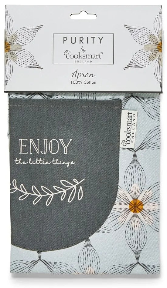 Синя памучна престилка Purity - Cooksmart ®