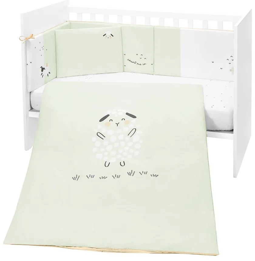 KIKKA BOO Сет 6 части 70х140 SLEEPY SHEEP