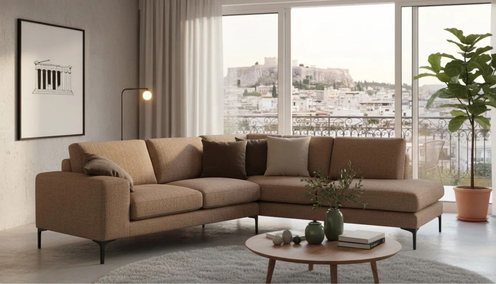 Ъгъл диван Senso-Left-270φ 200β cm.-MInk