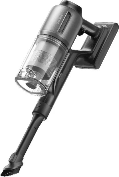 Вертикална прахосмукачка Dreame Z30 VZV17A, 855W, 310AW, 150000 об/мин, 3 степени, 0.6 л, 90 мин, HEPA H14, LED, Безчетков мотор, Черен