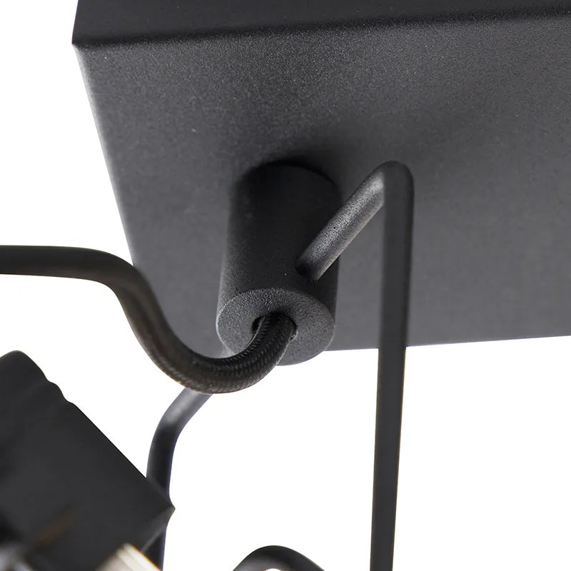 Интелигентен прожектор черен 3-светлина с Wifi GU10 - Suplux