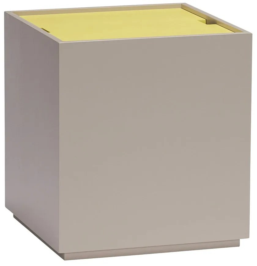 Ракла от масивен ясен в жълт и сив цвят 40x45 cm Vault – Hübsch