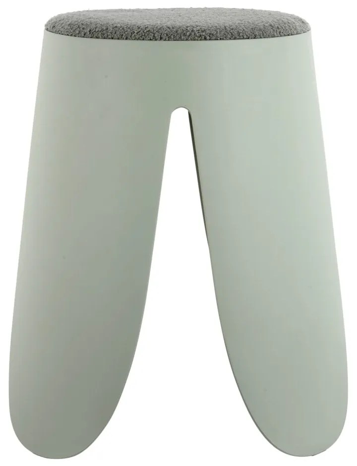 Светлозелена пластмасова табуретка Savor - Leitmotiv