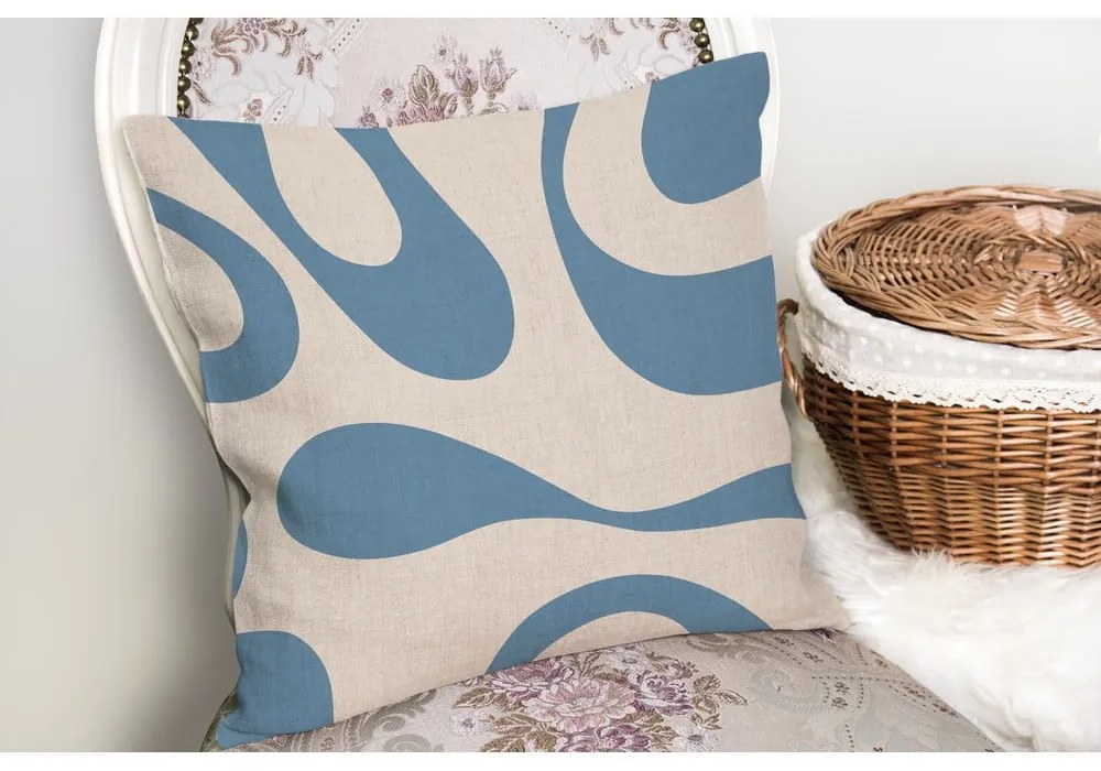 Калъфка за възглавница 43x43 cm Blue Latte – Mila Home