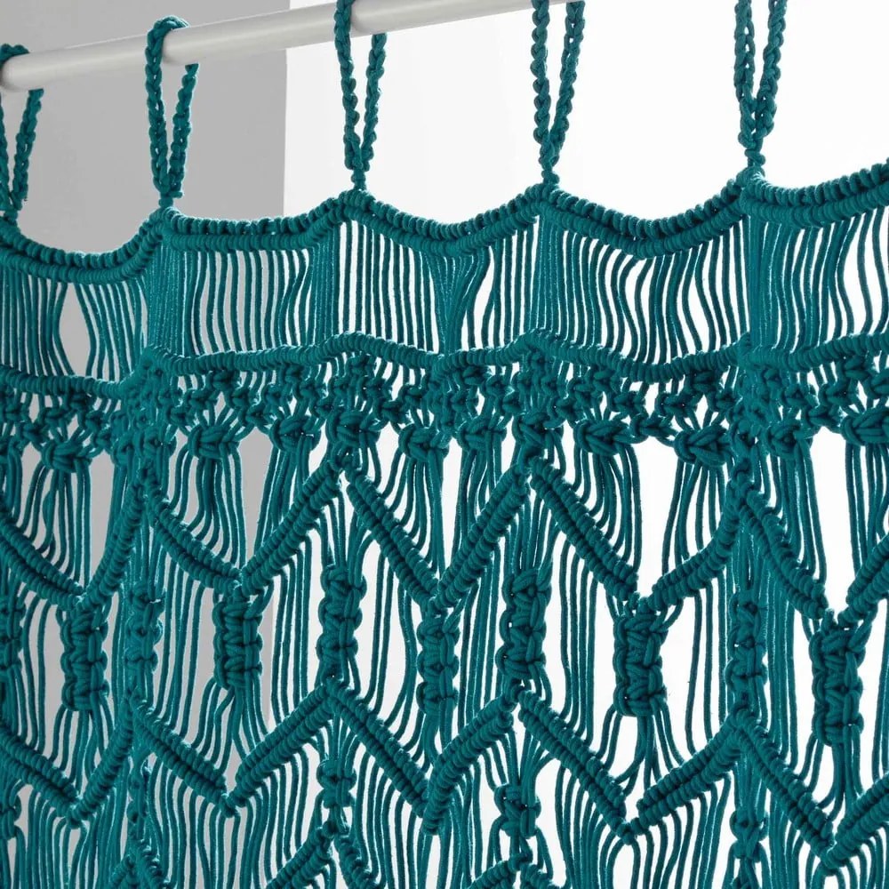 Синя завеса за врата 90x200 cm Macarena – douceur d'intérieur