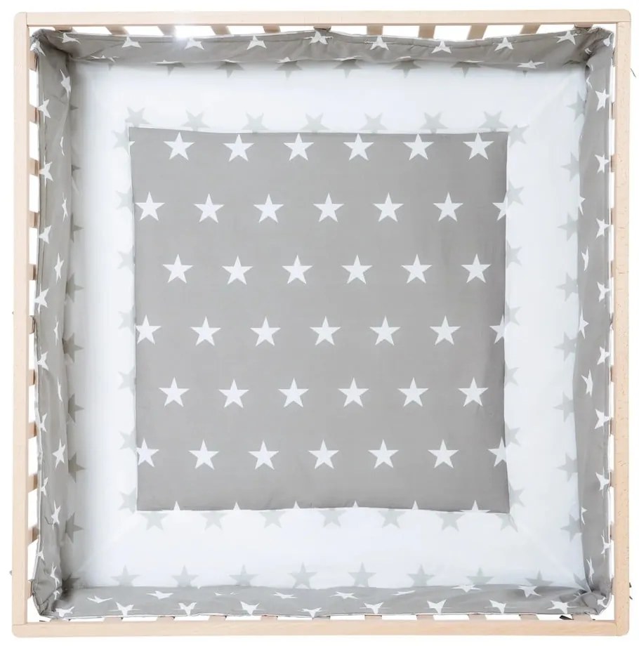 Кошара за игра в естествен цвят 100x100 cm - Roba