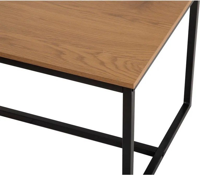 Масичка за кафе от декор от дъб в естествен цвят 47x90 cm Norden – Bonami Essentials