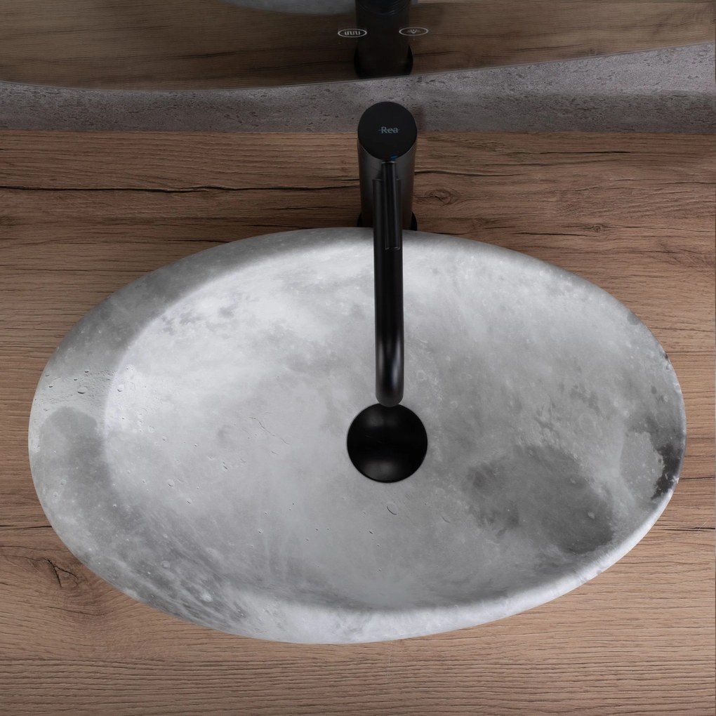 Умивалник за плот Rea Roxy C Stone L.GREY
