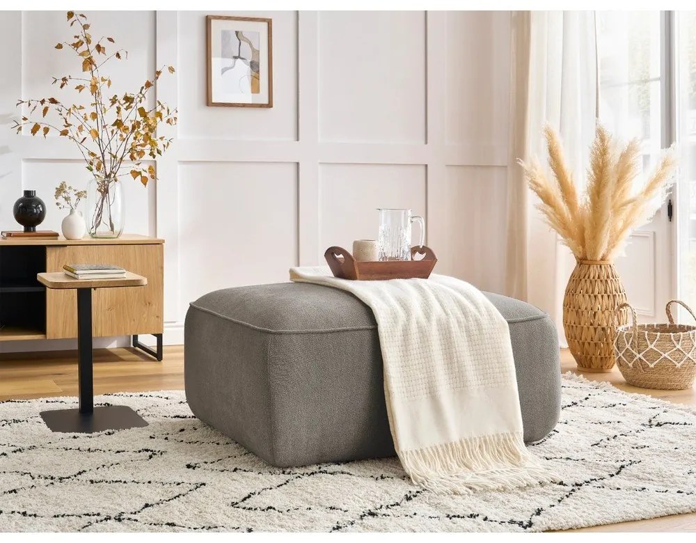 Сивао-бежова табуретка Zephyr – Bobochic Paris