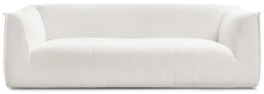 Бял диван от прежда с примки от букле 242 cm Giorgia – Bobochic Paris