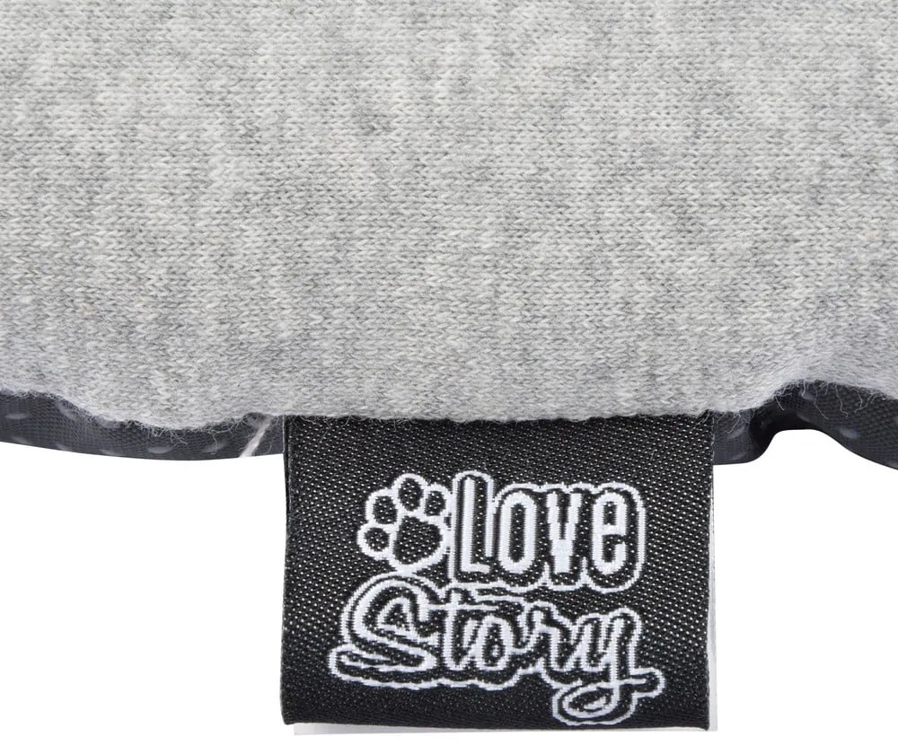 Сиво легло за куче 40x55 cm – Love Story