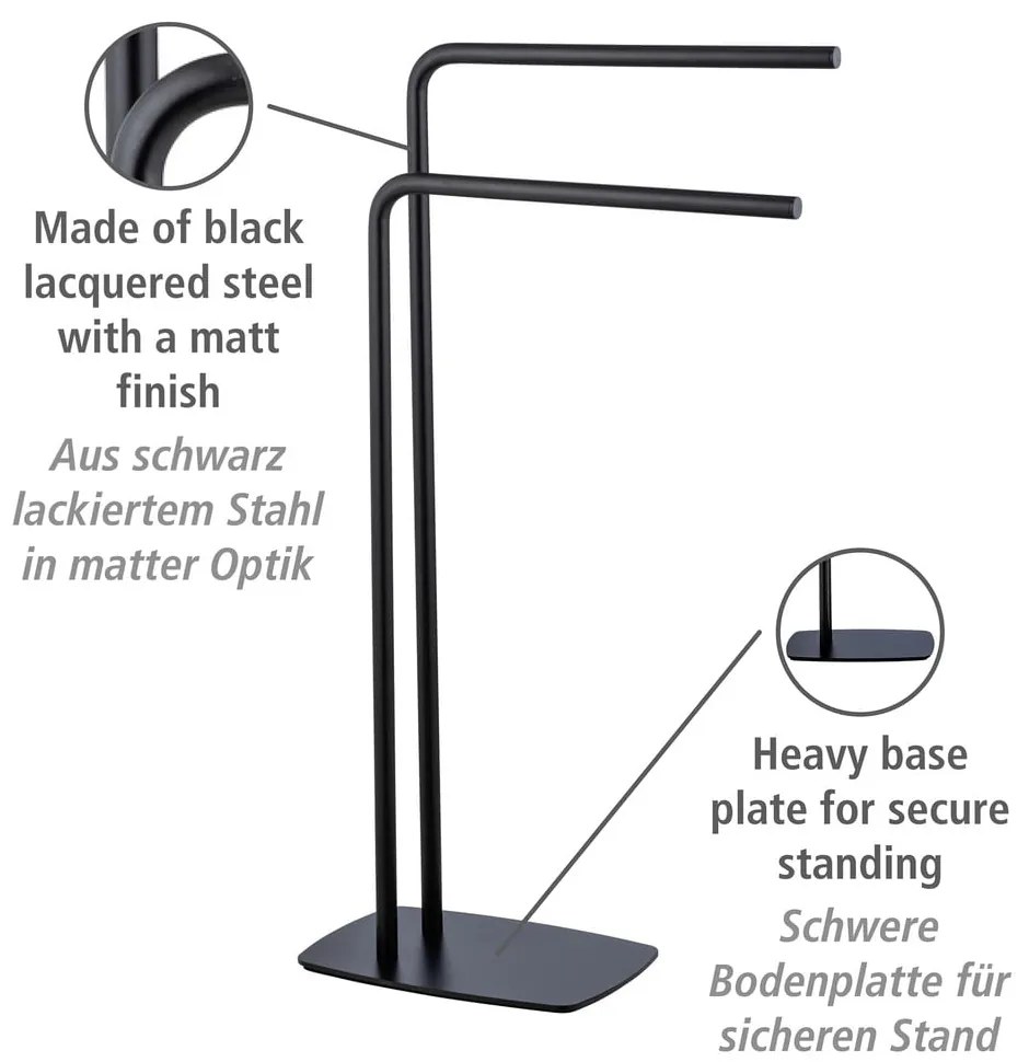 Стоманена стойка за кърпи Iria - Wenko