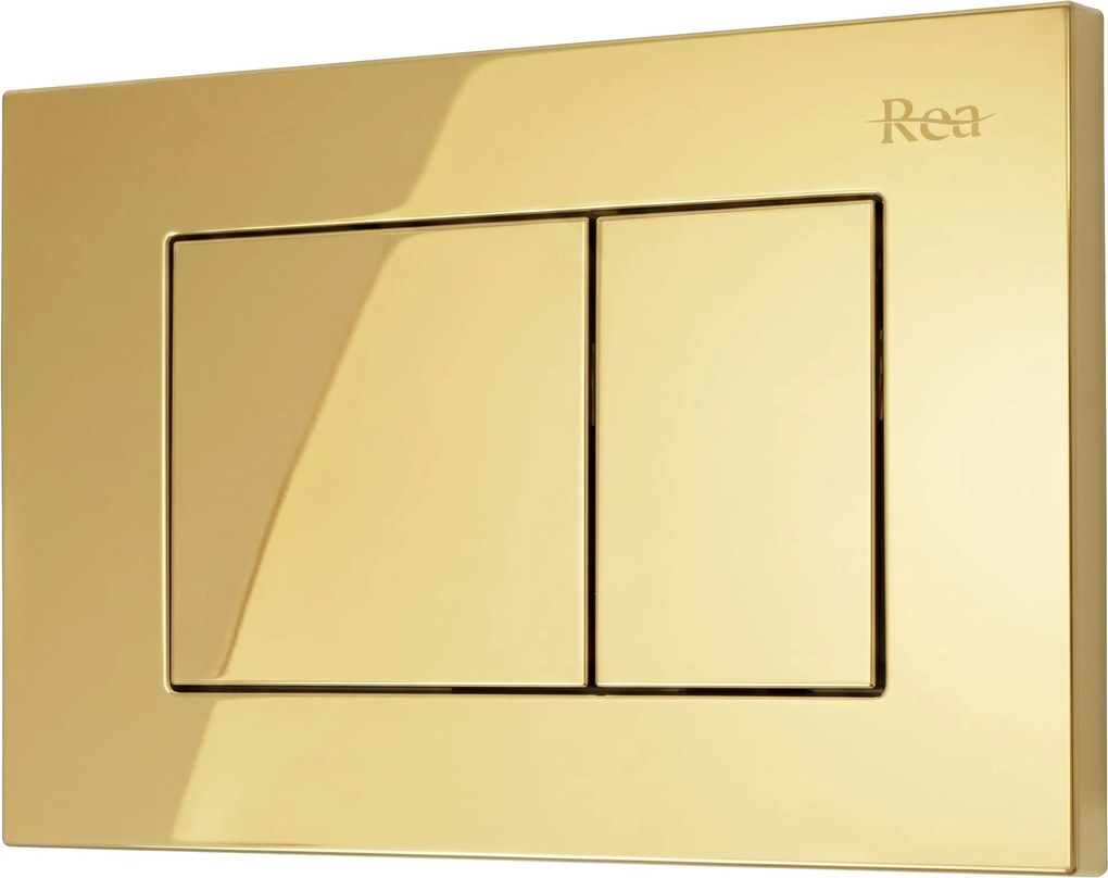 Бутон за тоалетна Rea J K011A-Q и Slim 024N Gold