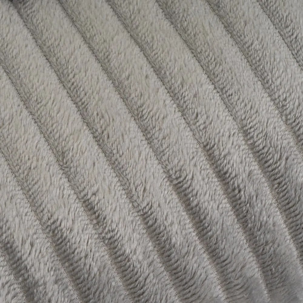 Сиво одеяло от микроплюш 130x160 cm Fur Velvet – Casa Selección