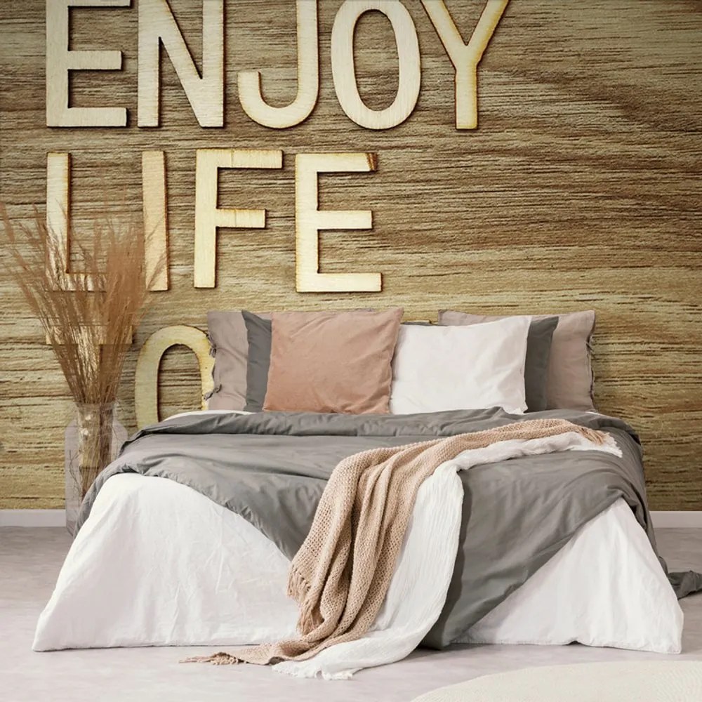 Тапет – С цитат - Enjoy life today