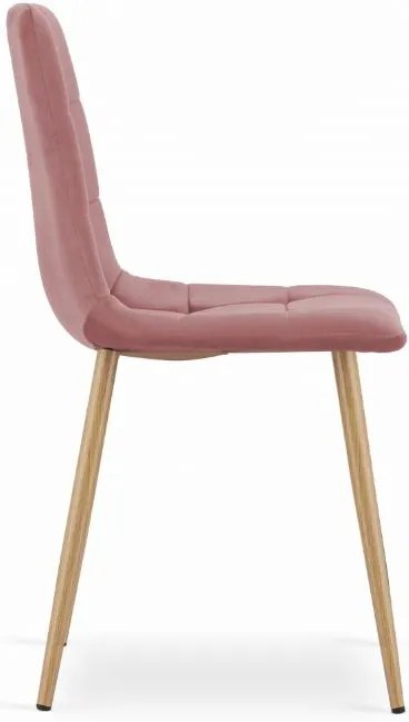 Трапезен стол кадифе Rose Luxury