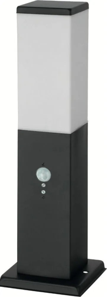 Brilagi - Външна лампа със сензор 1xE27/15W/230V, 40 см, IP44, черна