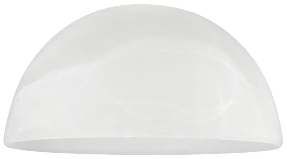 Резервно стъкло E27, Ø 19 см, бяло