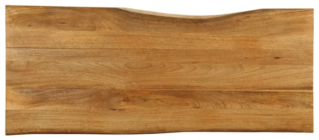 370793 vidaXL Плот за маса, 140x60x3,8 см, жив ръб, масивно дърво манго