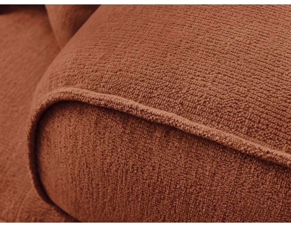 Теракотен шенилов диван 237 cm Whesley – Bobochic Paris