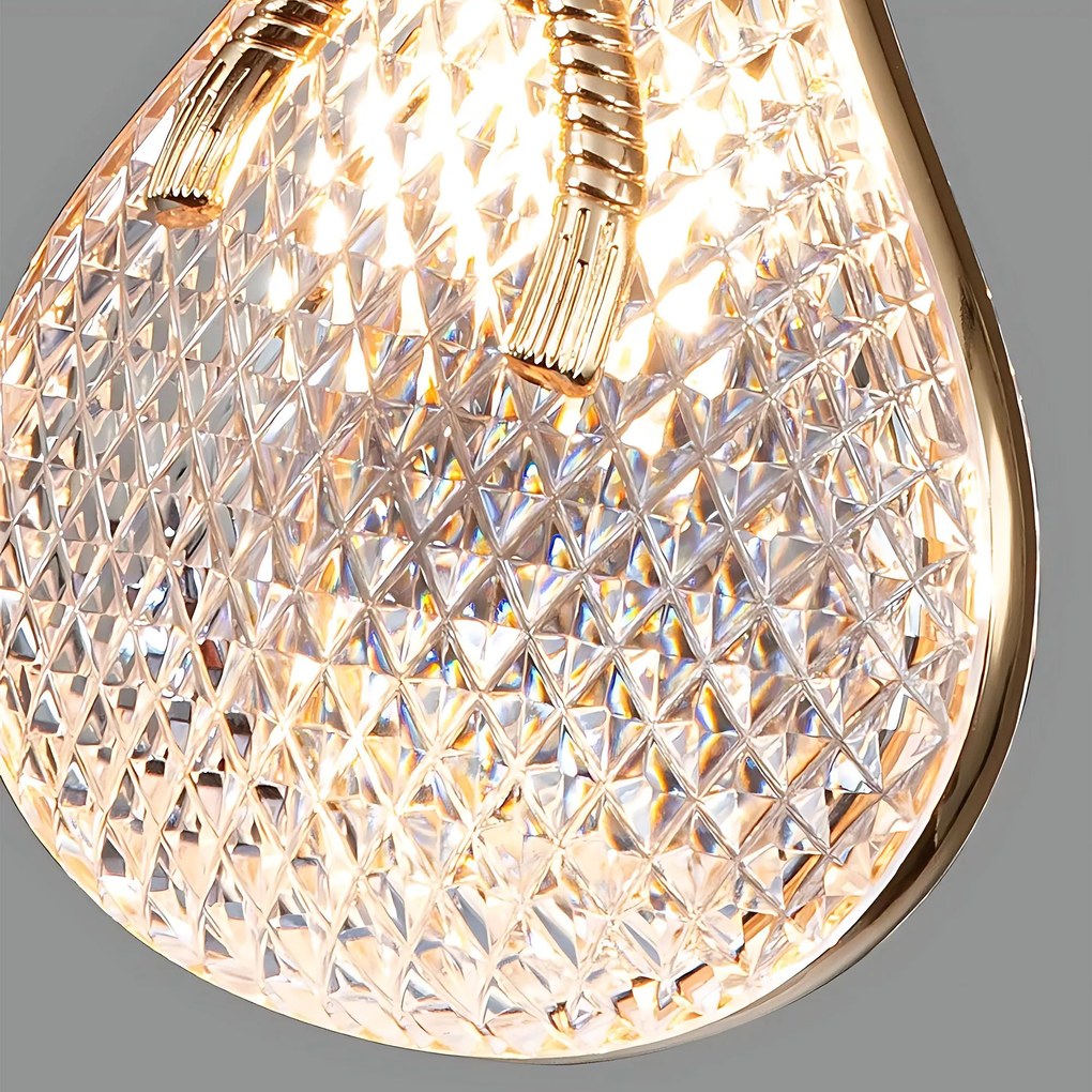 Висяща таванна лампа LHJ107-1CP light rose gold