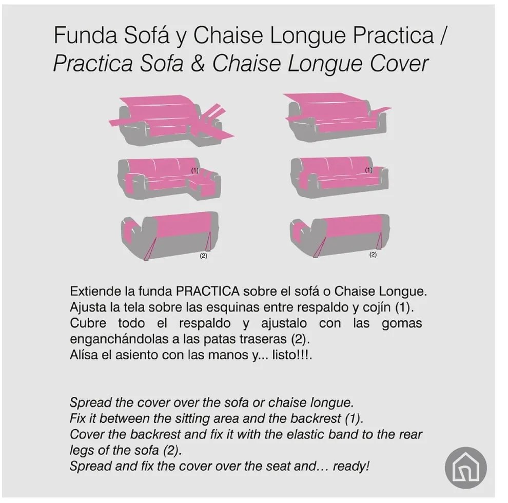 Кремаво покривало за кресло 55 cm Urban – Casa Selección
