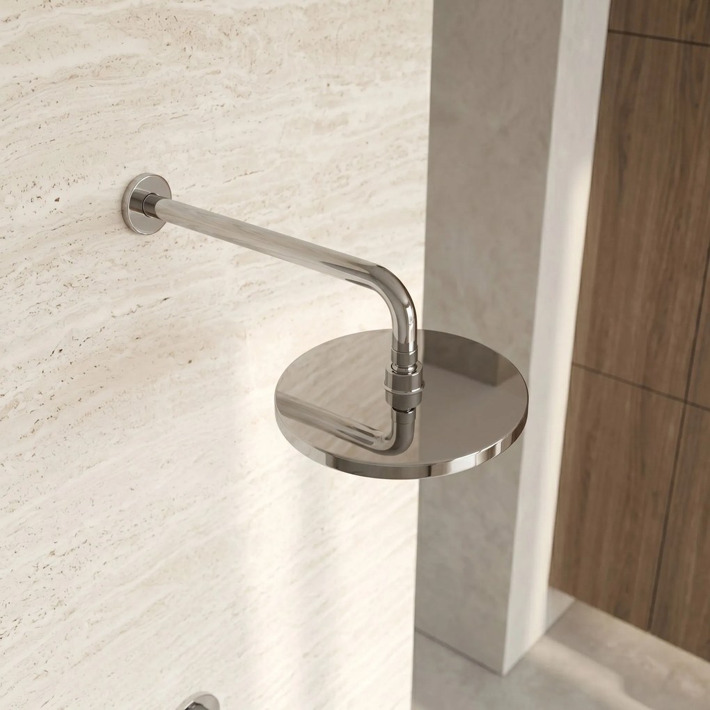 Кръгла душ глава REA JS-021 Chrome
