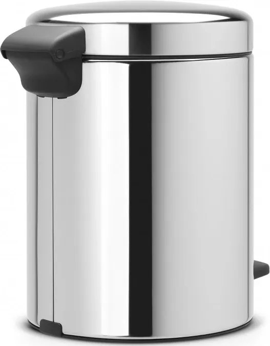 Разопакован: Кош за боклук с педал Brabantia NewIcon 649010, 5 л, Леко затваряне, Противоплъзгаща основа, Инокс