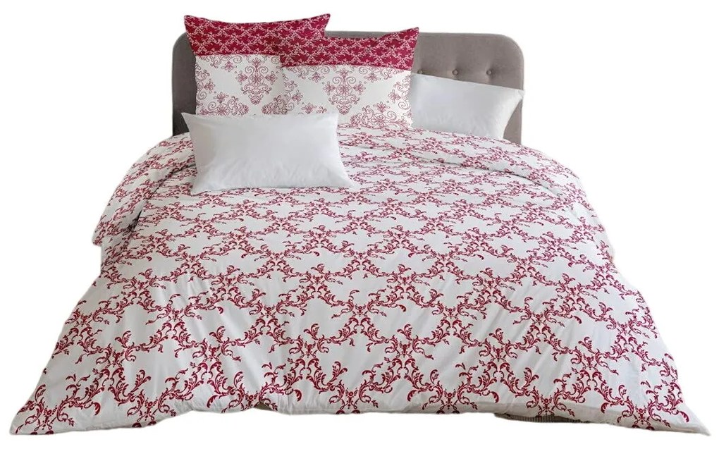 Покривало за одеяло HOME LINGE PASSION Бял Бургундия 220 x 240 cm